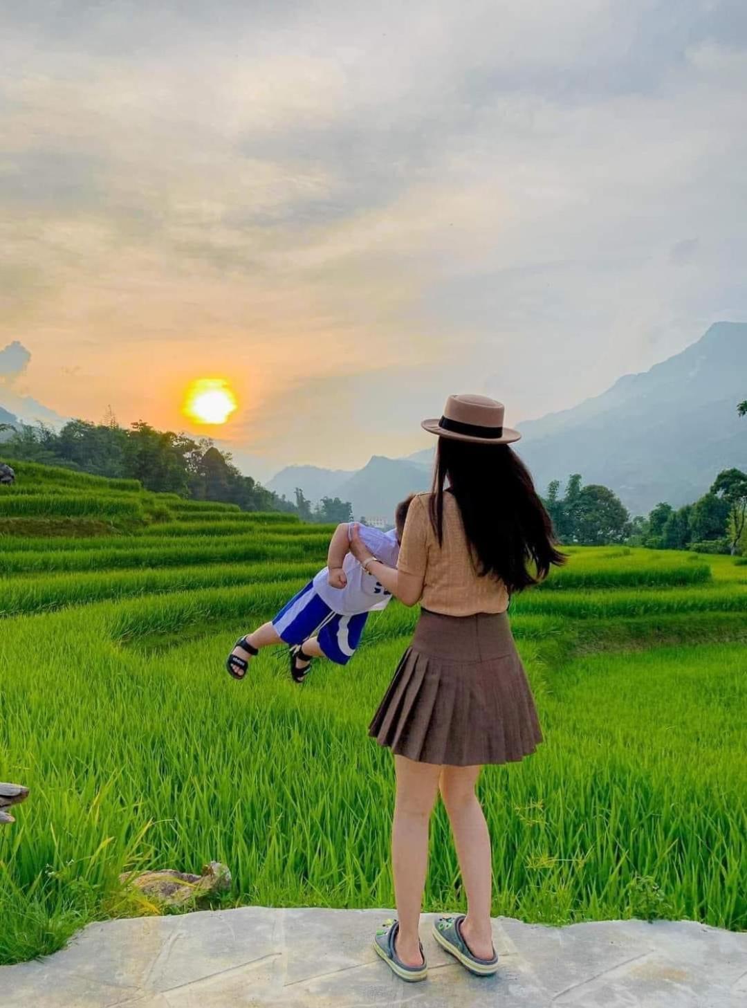 En Hotel Sapa Buitenkant foto
