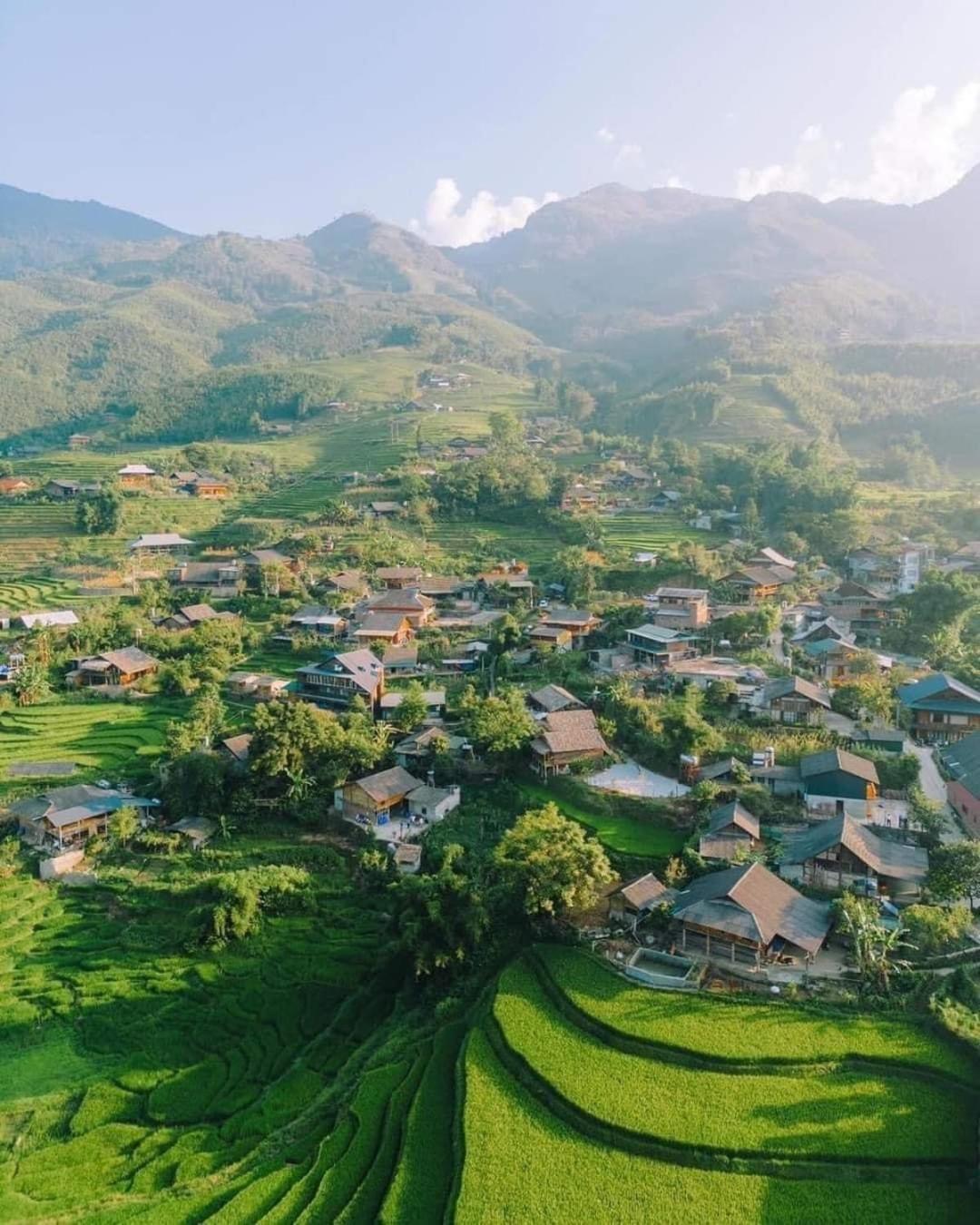 En Hotel Sapa Buitenkant foto
