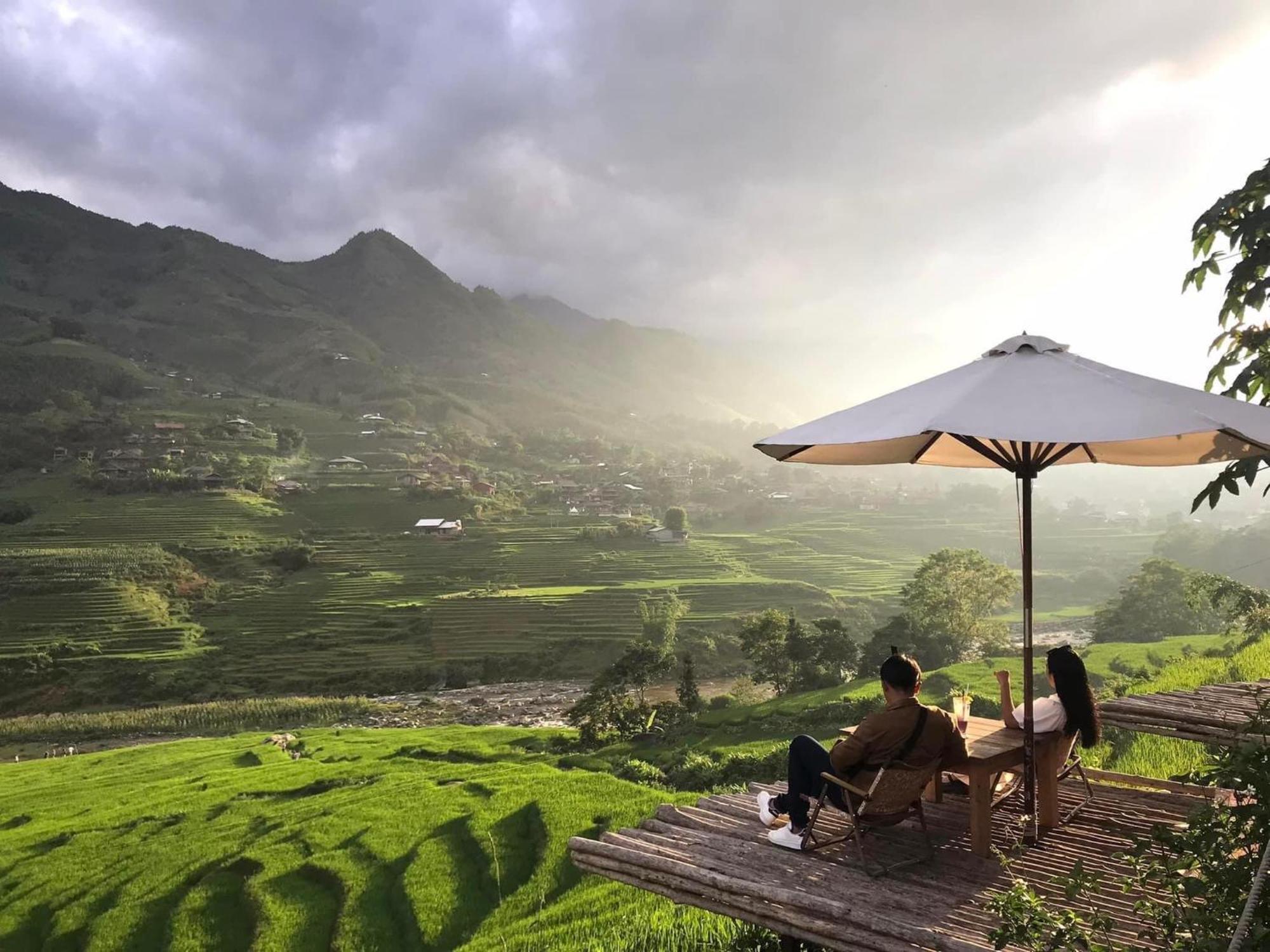 En Hotel Sapa Buitenkant foto