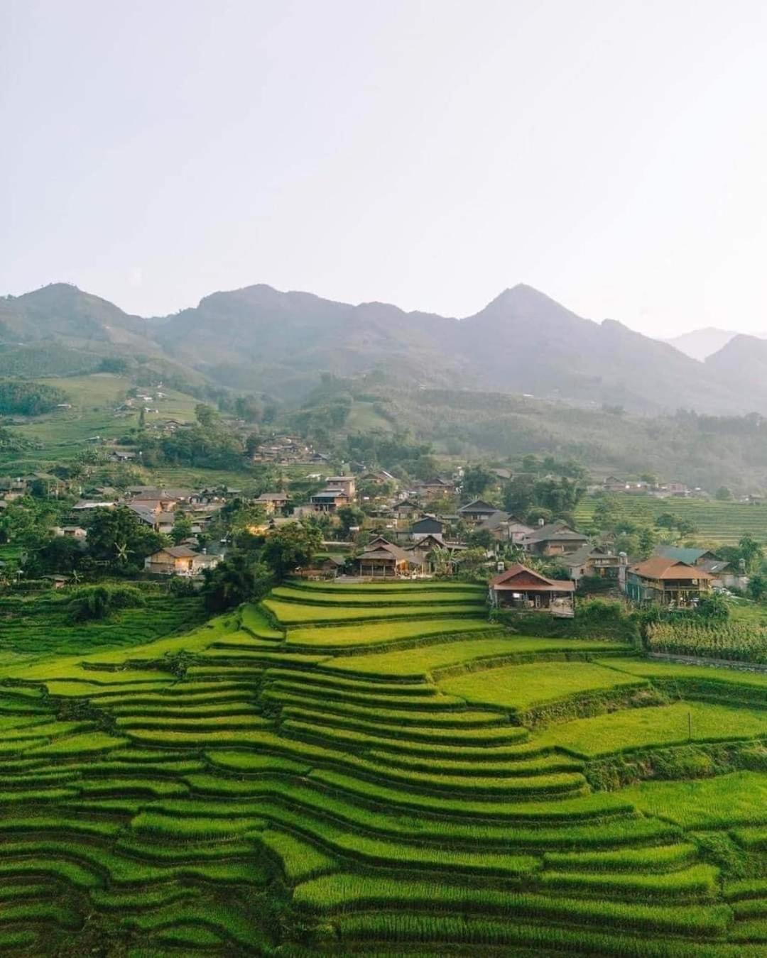 En Hotel Sapa Buitenkant foto