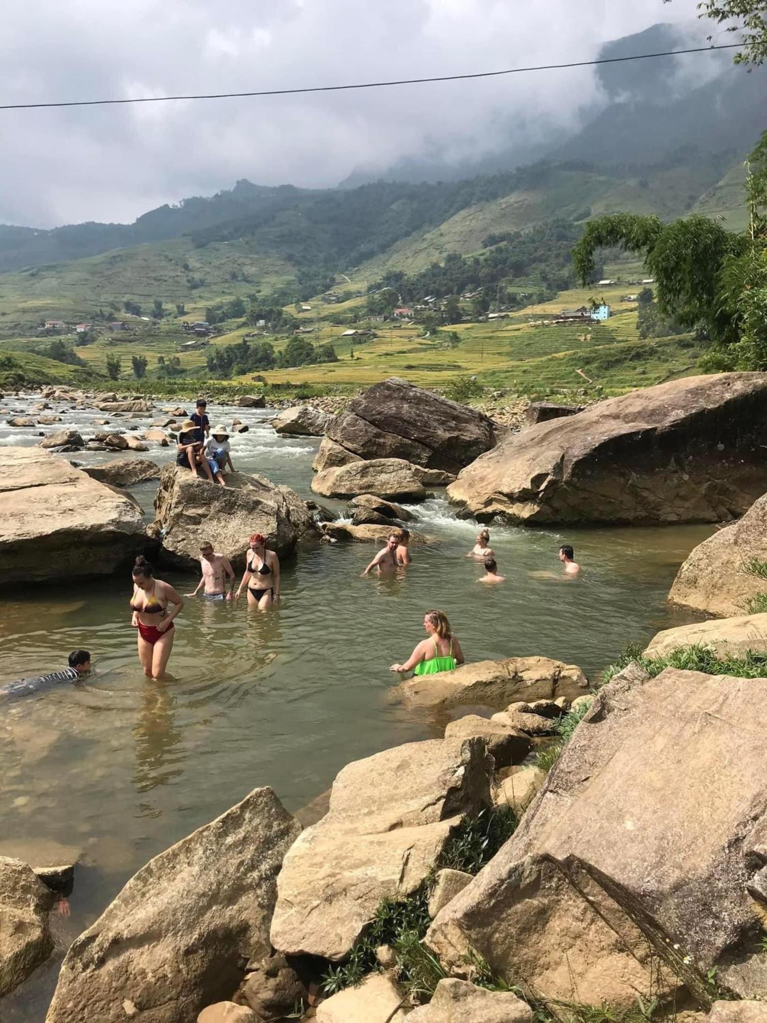 En Hotel Sapa Buitenkant foto