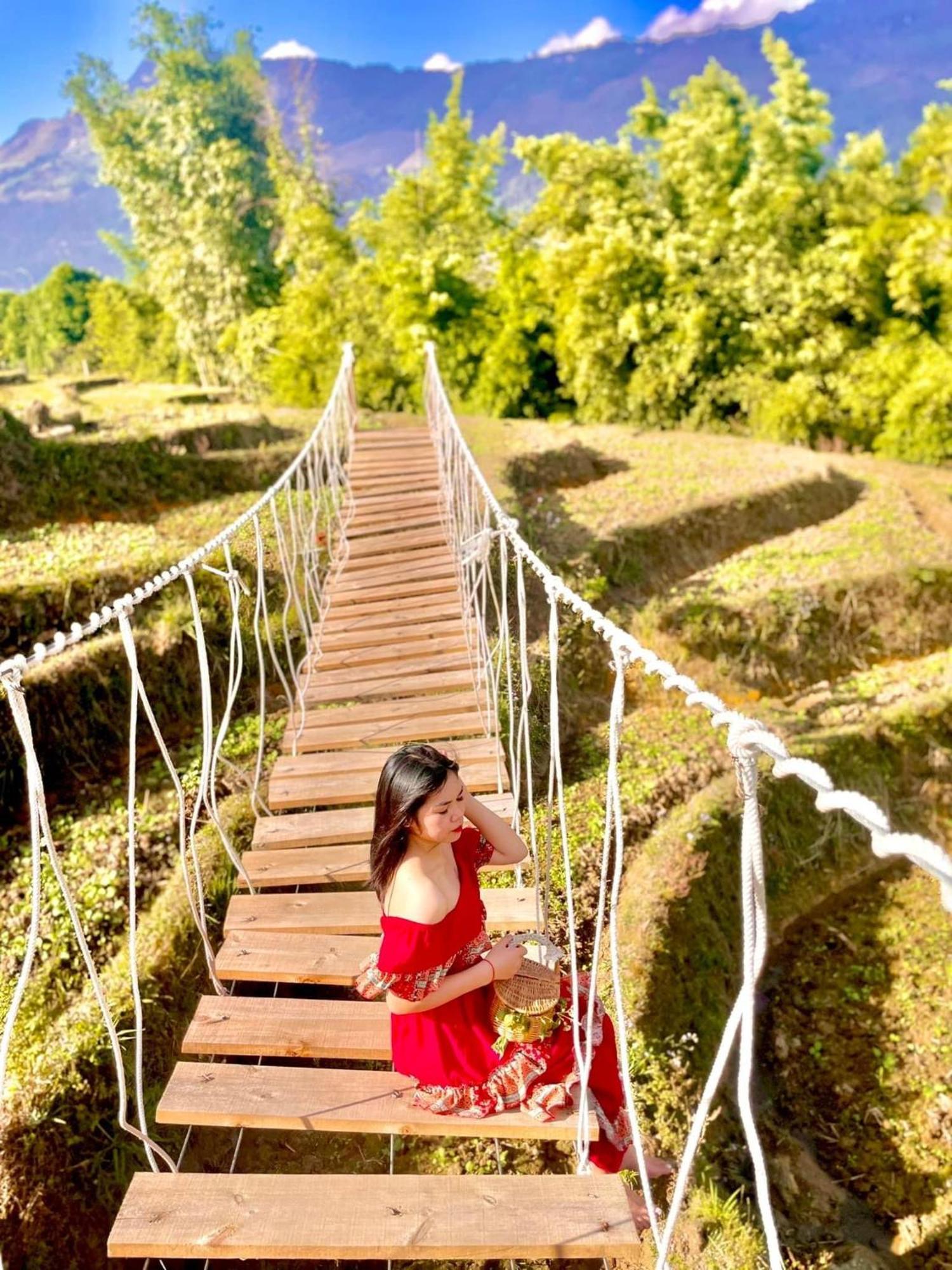 En Hotel Sapa Buitenkant foto