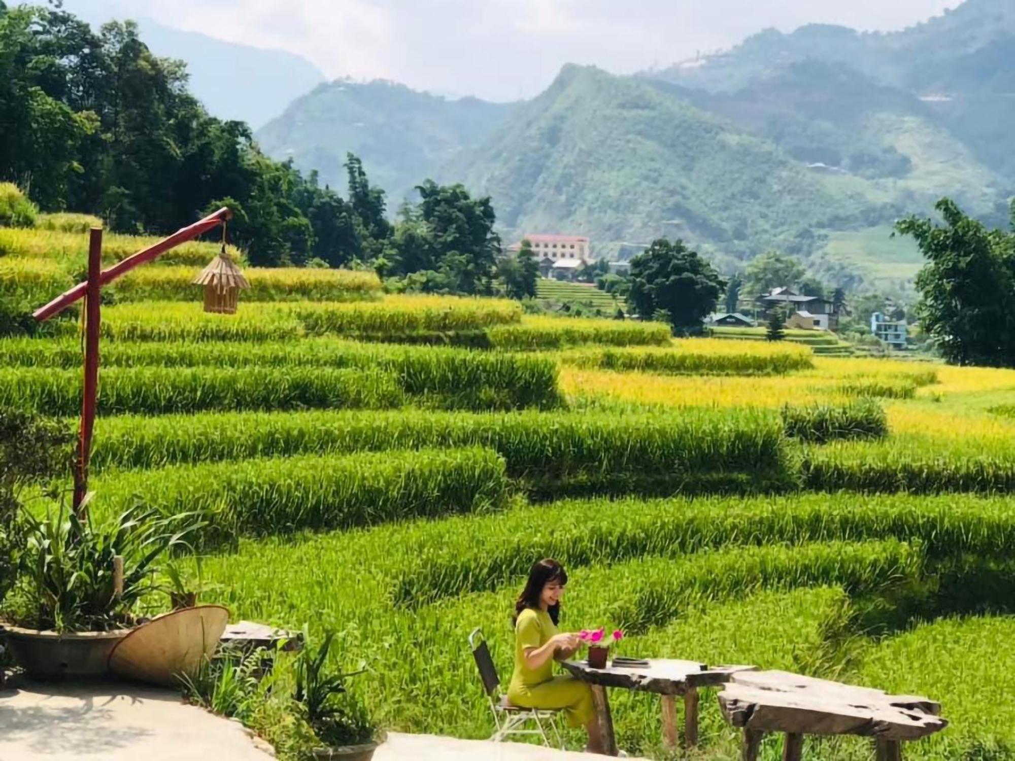 En Hotel Sapa Buitenkant foto