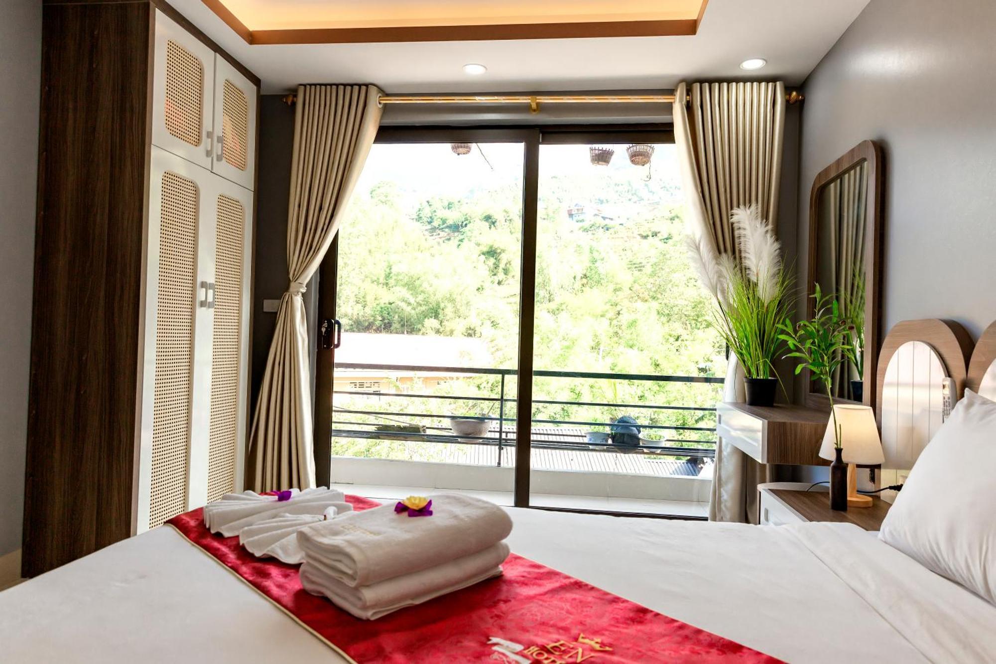 En Hotel Sapa Buitenkant foto