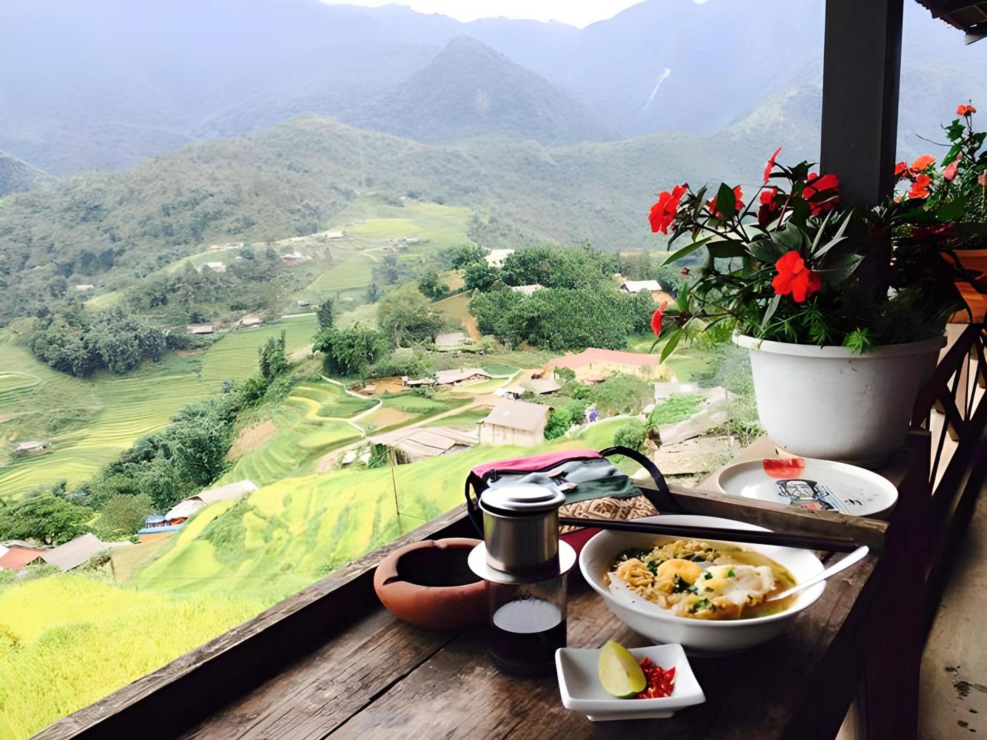 En Hotel Sapa Buitenkant foto
