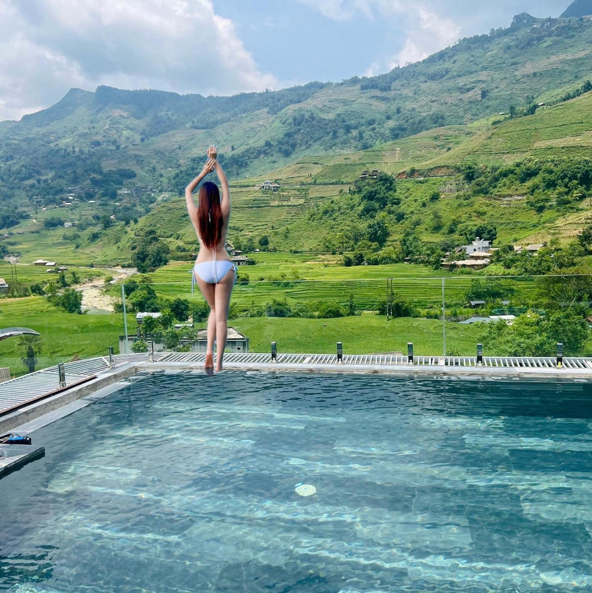 En Hotel Sapa Buitenkant foto